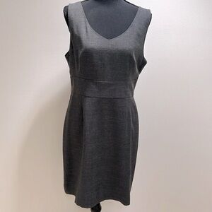 Dark gray banana republic sheath‎ dress size 12 P